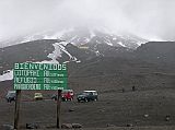 Ecuador Cotopaxi 02-03 Parking Lot For Refuge After about a 45 minute drive we arrived at the refuge parking lot at around 4500m.